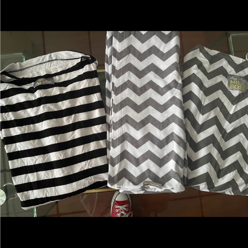 SOLD!!  ritzy feeding covers, multi-use covers